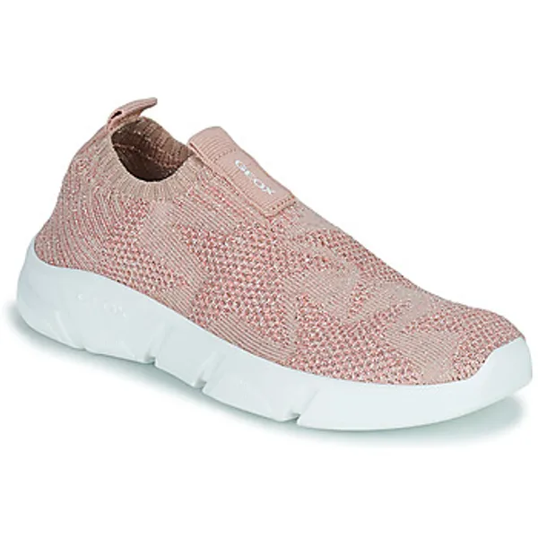 Geox Lage Sneakers  J ARIL GIRL E Roze — vergelijk prijzen bij 1 winkel