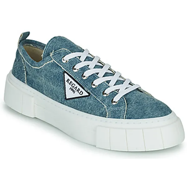 Regard Lage Sneakers  NICE V2 TOILE JEAN Blauw — vergelijk prijzen bij 1 winkel
