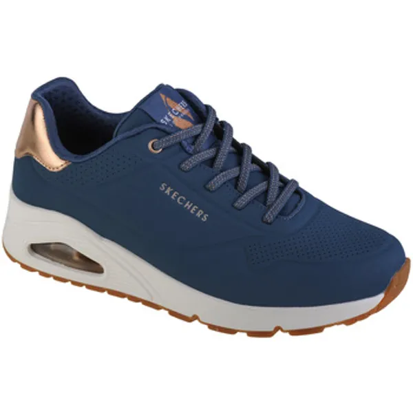 Skechers Lage Sneakers  Uno-Shimmer Away Blauw — vergelijk prijzen bij 1 winkel