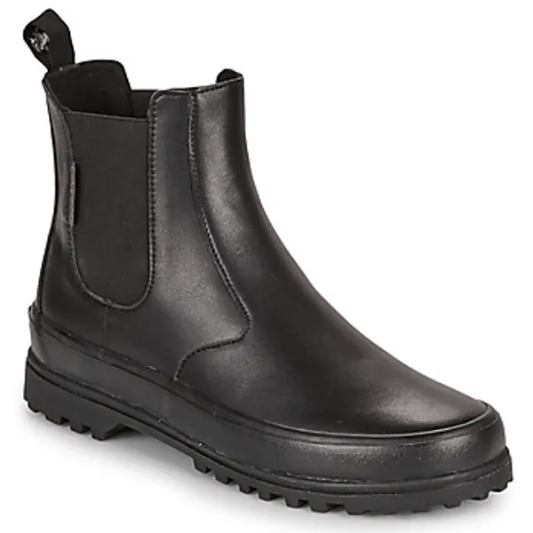 Superga Hoge Sneakers  2678 ALPINA VEGAN FAUX LEATHER Zwart — vergelijk prijzen bij 1 winkel