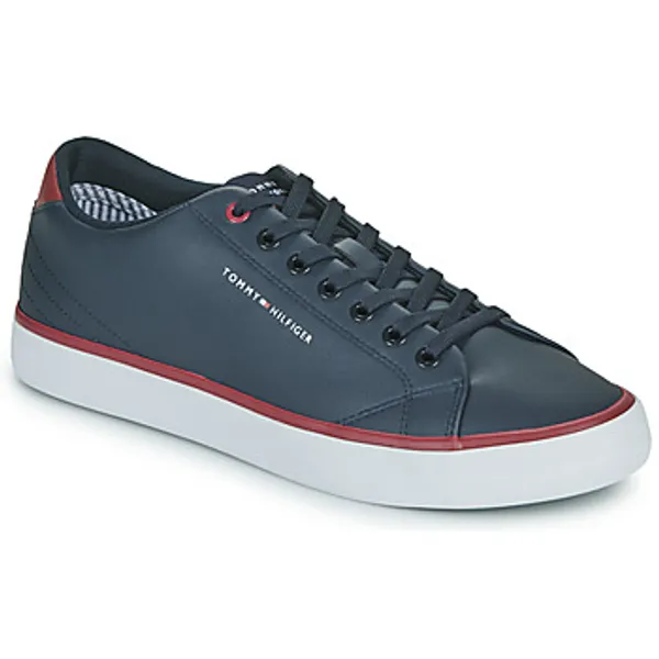 Tommy Hilfiger Lage Sneakers  TH HI VULC Blauw — vergelijk prijzen bij 1 winkel