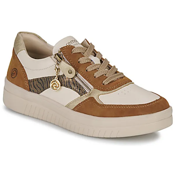 Remonte Lage Sneakers  D0J01 Beige — vergelijk prijzen bij 1 winkel