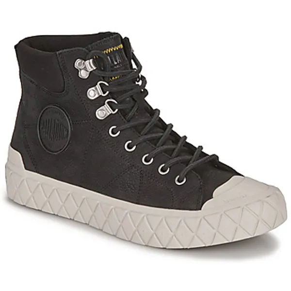 Palladium Hoge Sneakers  PALLA ACE LO CUFF LTH Zwart — vergelijk prijzen bij 1 winkel