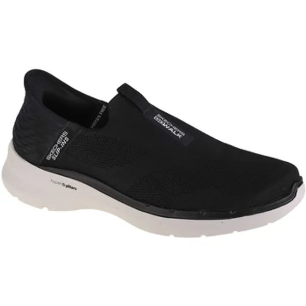 Skechers Lage Sneakers  Slip-Ins: GO WALK 6 - Easy On Zwart — vergelijk prijzen bij 1 winkel
