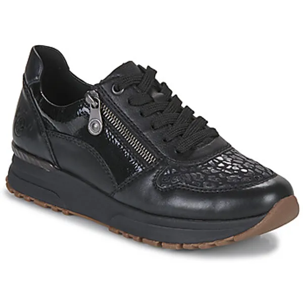 Rieker Lage Sneakers  N7401 Zwart — vergelijk prijzen bij 1 winkel