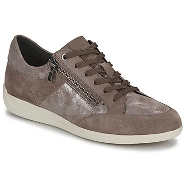 Geox Lage Sneakers  D MYRIA Beige — vergelijk prijzen bij 1 winkel