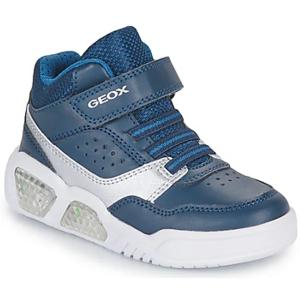 Geox Hoge Sneakers  J ILLUMINUS BOY B Marine — vergelijk prijzen bij 1 winkel