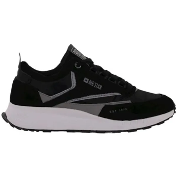 Big Star Lage Sneakers  KK174024 Zwart — vergelijk prijzen bij 1 winkel