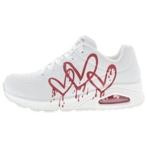 Skechers Sneakers  Uno Wit — vergelijk prijzen bij 1 winkel
