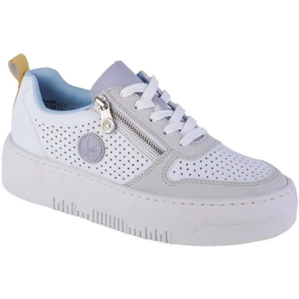 Rieker Lage Sneakers  Sneakers M1905 Wit — vergelijk prijzen bij 1 winkel