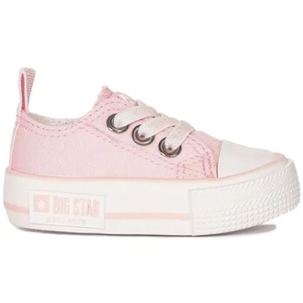 Big Star Lage Sneakers  KK374052 Roze — vergelijk prijzen bij 1 winkel