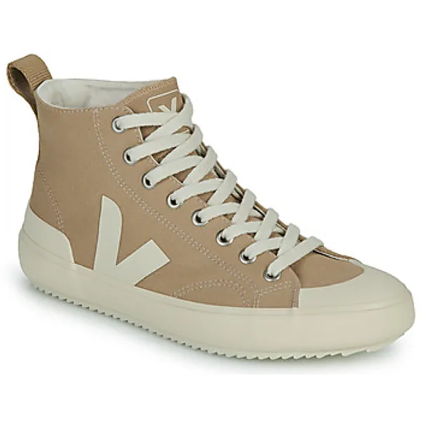 Veja Hoge Sneakers  NOVA HIGH CANVAS Beige — vergelijk prijzen bij 1 winkel