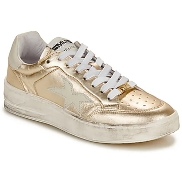 Meline Lage Sneakers  PAD571-P9532 Goud — vergelijk prijzen bij 1 winkel