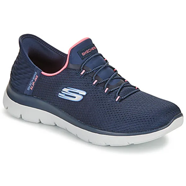 Skechers Lage Sneakers  SLIP-INS: SUMMITS - DIAMOND DREAM Blauw — vergelijk prijzen bij 1 winkel