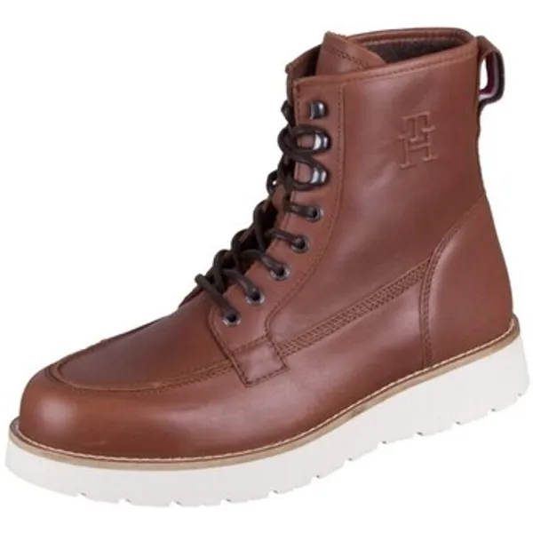 Tommy Hilfiger Hoge Sneakers  American Warm Bruin — vergelijk prijzen bij 1 winkel