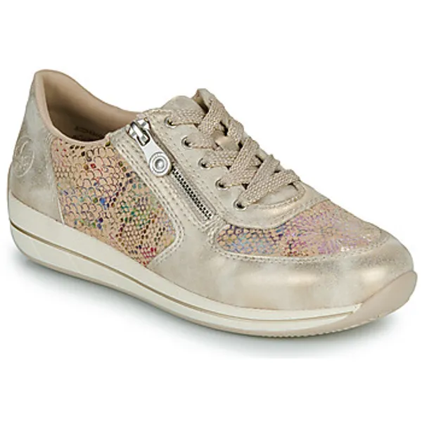 Rieker Lage Sneakers  N1112 Goud — vergelijk prijzen bij 1 winkel