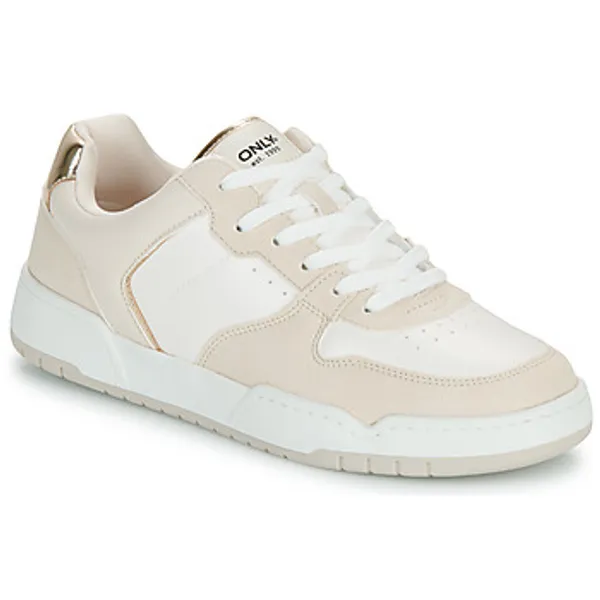Only Lage Sneakers  SWIFT-1 PU Beige — vergelijk prijzen bij 1 winkel