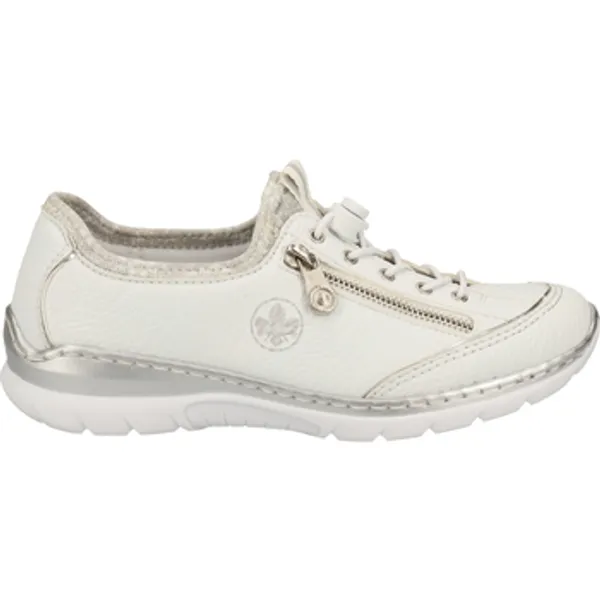 Rieker Lage Sneakers  Sneaker Wit — vergelijk prijzen bij 1 winkel