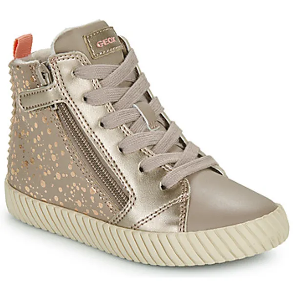 Geox Hoge Sneakers  J MIRROLESS GIRL Beige — vergelijk prijzen bij 1 winkel