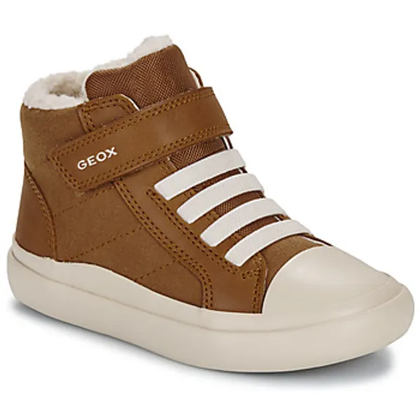 Geox Hoge Sneakers  B GISLI BOY Bruin — vergelijk prijzen bij 1 winkel