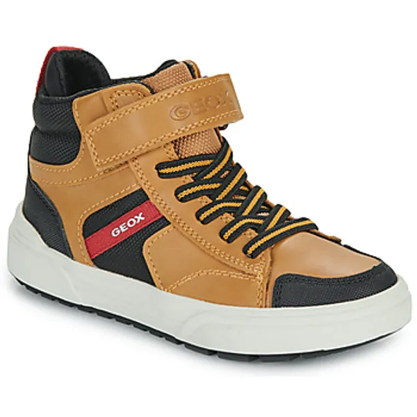 Geox Hoge Sneakers  J WEEMBLE BOY Bruin — vergelijk prijzen bij 1 winkel