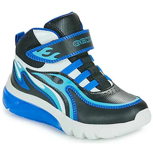 Geox Hoge Sneakers  J CIBERDRON BOY Zwart — vergelijk prijzen bij 2 winkels