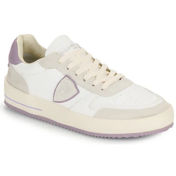 Philippe Model Lage Sneakers  NICE LOW WOMAN Wit — vergelijk prijzen bij 1 winkel