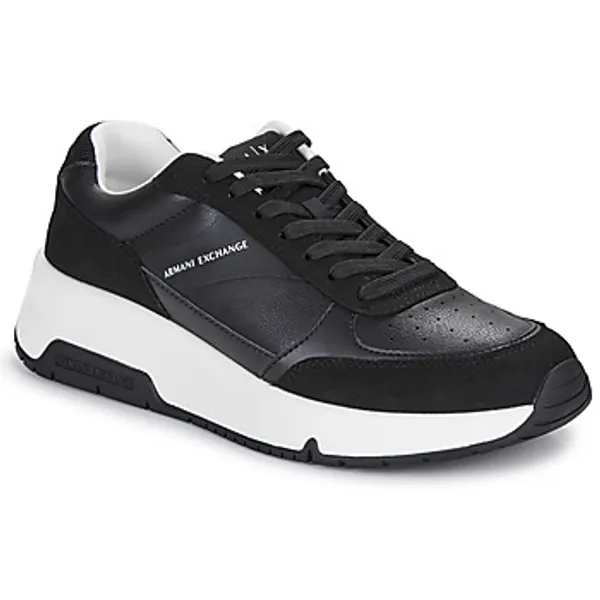 Armani Exchange Lage Sneakers  XUX225 Zwart — vergelijk prijzen bij 1 winkel