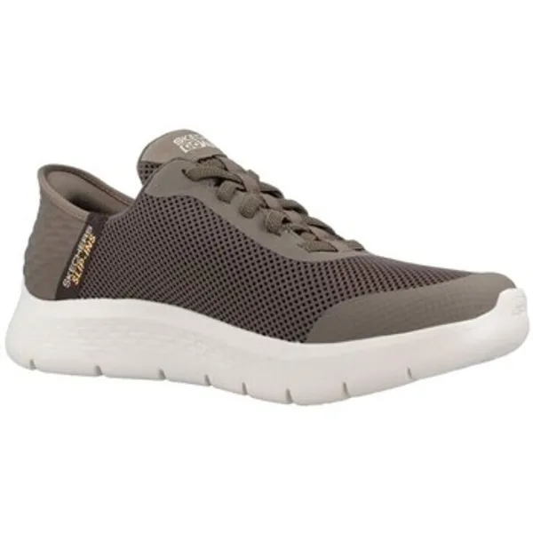 Skechers Sneakers  Slip-ins:GO WALK Flex-Hand Up Bruin — vergelijk prijzen bij 1 winkel