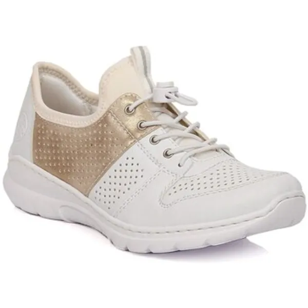 Rieker Lage Sneakers  RKR577A Goud — vergelijk prijzen bij 1 winkel