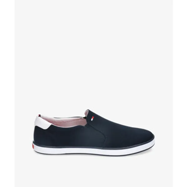 Tommy Hilfiger Nette Schoenen  ICONIC SLIP ON SNEAKER Blauw — vergelijk prijzen bij 1 winkel