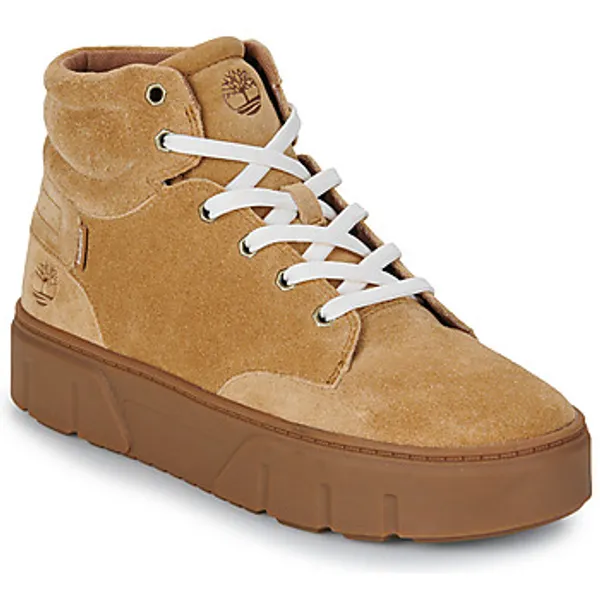 Timberland Hoge Sneakers  LAUREL COURT HIGH TOP LACE UP Bruin — vergelijk prijzen bij 1 winkel