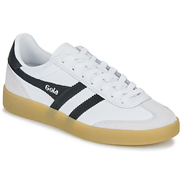 Gola Lage Sneakers  Viper Leather Wit — vergelijk prijzen bij 1 winkel