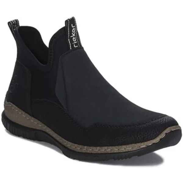 Rieker Lage Sneakers  N327500 Zwart — vergelijk prijzen bij 1 winkel