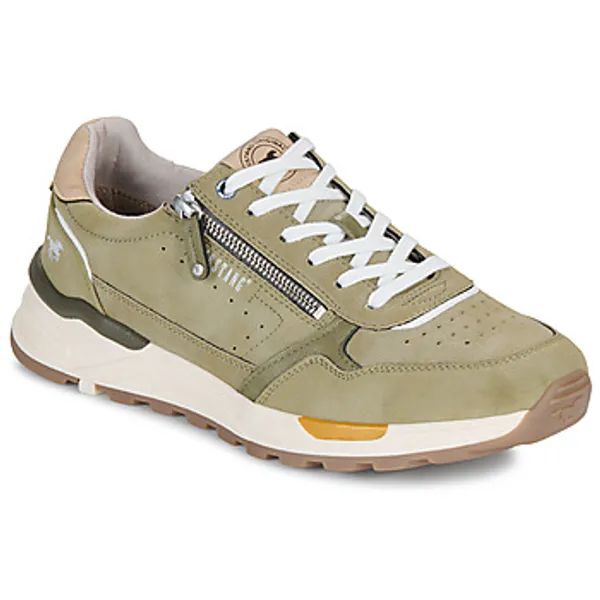mustang Lage Sneakers  4186307 Kaki — vergelijk prijzen bij 1 winkel