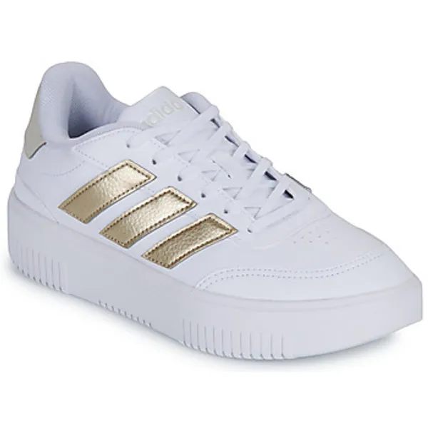 adidas Lage Sneakers  COURTBLOCK BOLD Wit — vergelijk prijzen bij 2 winkels