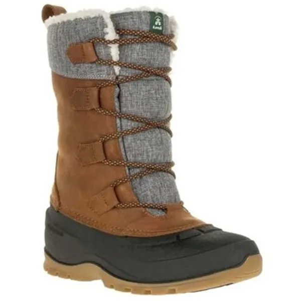 Kamik Hoge Sneakers  Winterstiefel Snowgem Bruin — vergelijk prijzen bij 1 winkel