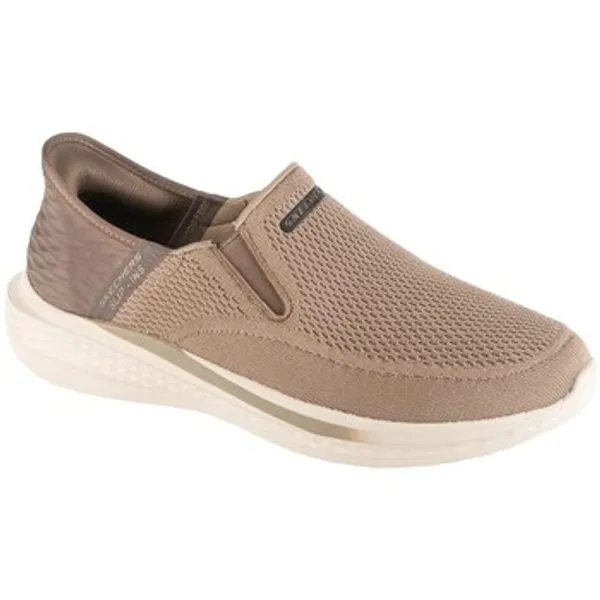 Skechers Lage Sneakers  Slip ins: Slade Deacon Beige — vergelijk prijzen bij 1 winkel