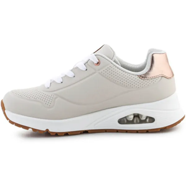 Skechers Lage Sneakers  Uno Gen1 Shimmer Away 310545L-NAT Natural Beige — vergelijk prijzen bij 1 winkel