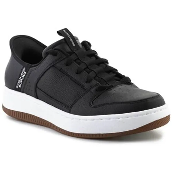 Skechers Lage Sneakers  Slipins Sport Court 92 Distown Zwart — vergelijk prijzen bij 1 winkel