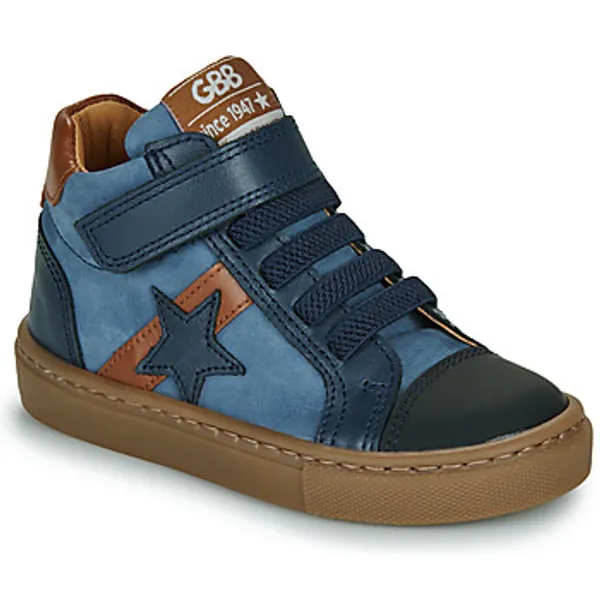 GBB Hoge Sneakers  ATHLETIQUE TWIST Blauw — vergelijk prijzen bij 1 winkel