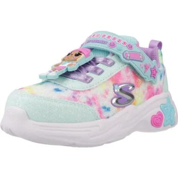 Skechers Lage Sneakers  Zapatillas Niña Modèle Skech Squad Blauw — vergelijk prijzen bij 2 winkels