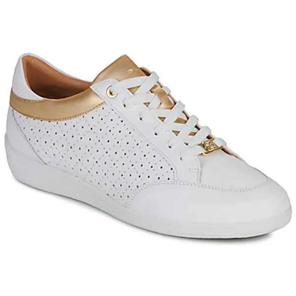 Geox Lage Sneakers  D5568C05485C1000 Wit — vergelijk prijzen bij 1 winkel