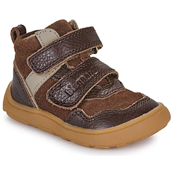 Bisgaard Hoge Sneakers  BECKY BAREFOOT Bruin — vergelijk prijzen bij 1 winkel