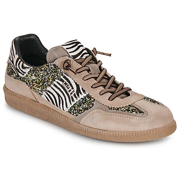 Cetti Lage Sneakers  C-1395-SRA-INV26-ANTE-GLITTER-GROUPI Bruin — vergelijk prijzen bij 1 winkel