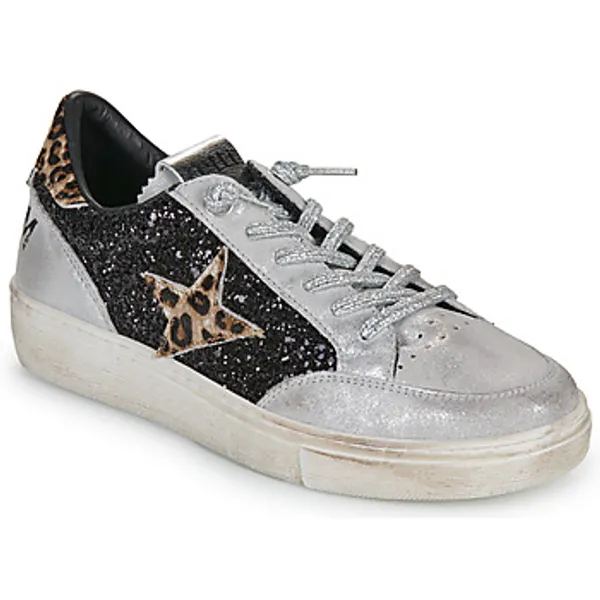 Cetti Lage Sneakers  C-1400-SRA-EXP-INV26-SATURNO-GLITTER Zilver — vergelijk prijzen bij 1 winkel