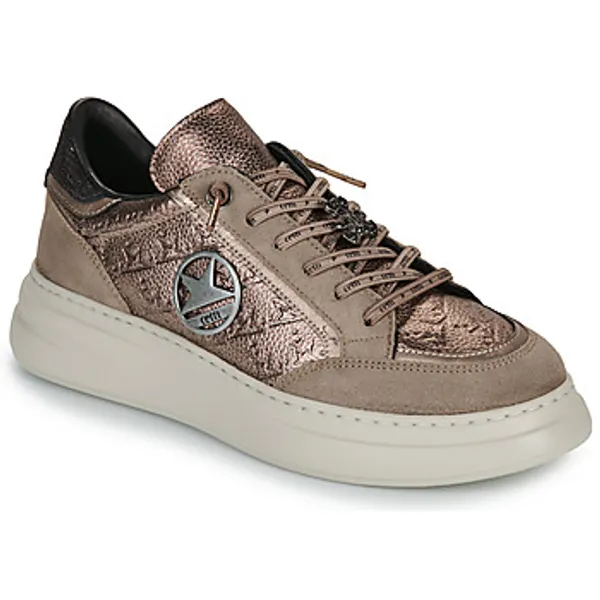 Cetti Lage Sneakers  C-1401-SRA-INV26-ANTE-METAL-ACERO Bruin — vergelijk prijzen bij 1 winkel