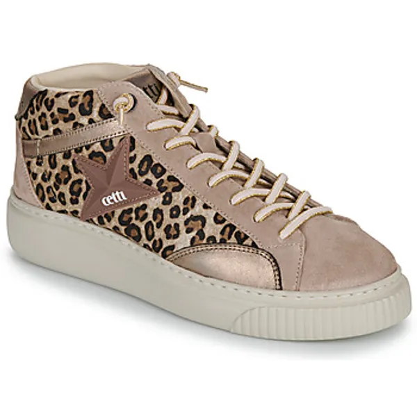 Cetti Hoge Sneakers  C-1352-SRA-XL-INV26-ANTE-LEO-OLD-ROSE Bruin — vergelijk prijzen bij 1 winkel
