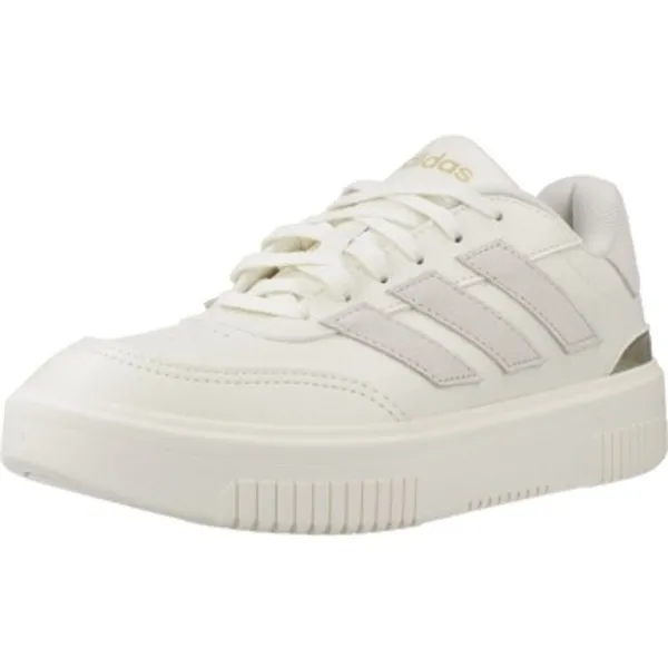 adidas Lage Sneakers Sport Zapatillas Mujer Modèle Courtblock Bold Beige — vergelijk prijzen bij 1 winkel