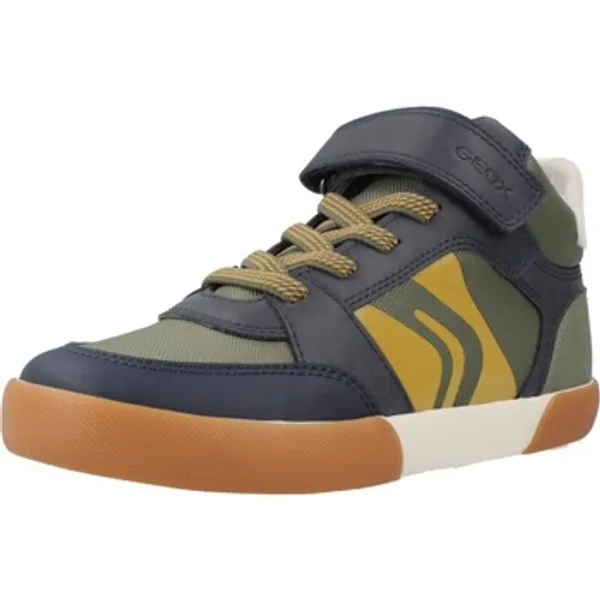 Geox Hoge Sneakers  Zapatillas Niño Modèle J Gisli Boy Groen — vergelijk prijzen bij 1 winkel